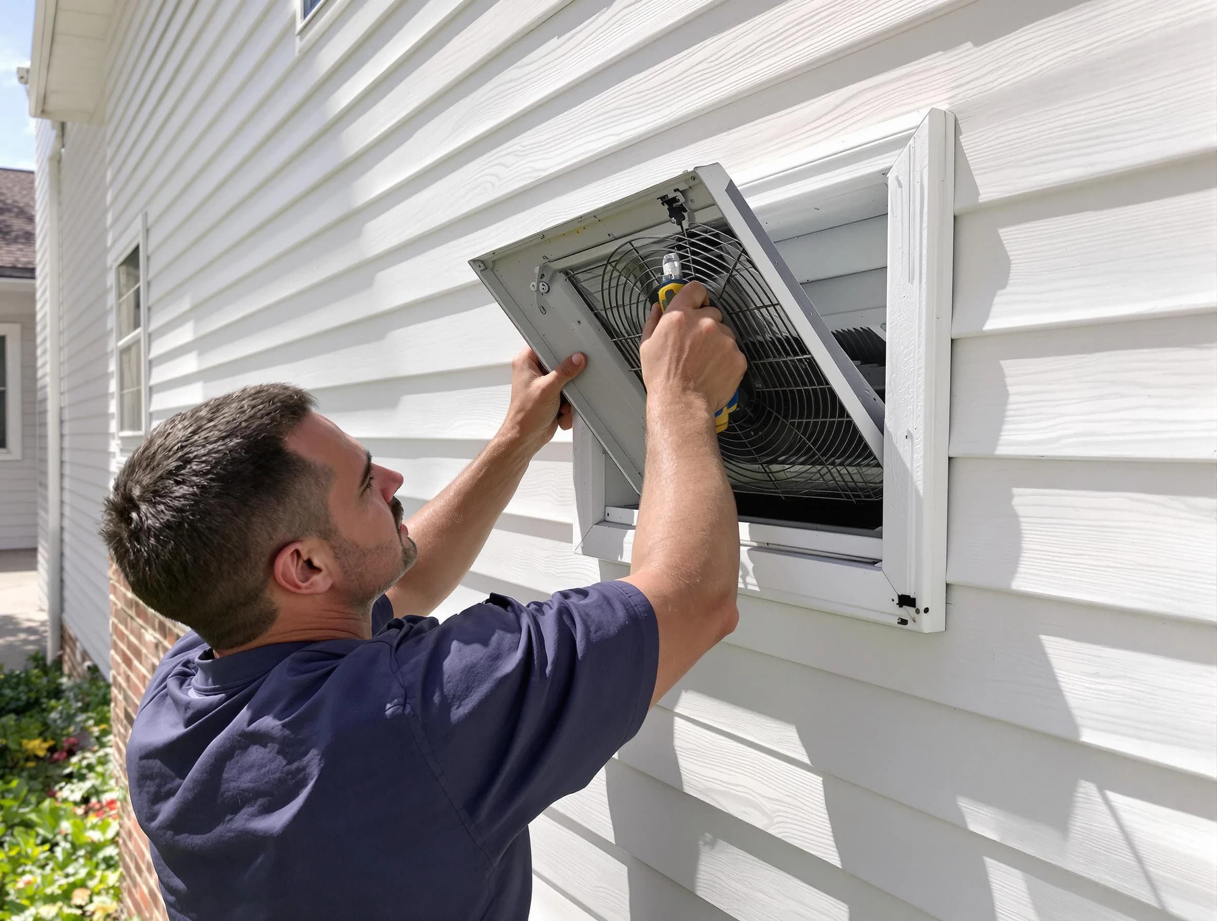 Dryer Vent Cover Replacement in Lake Forest